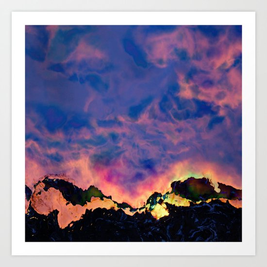 The World On Fire Art Print