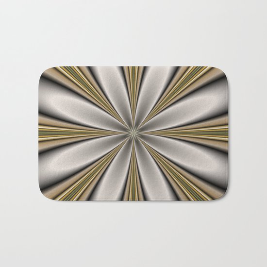 Fractal Flower in CMR 01 Bath Mat