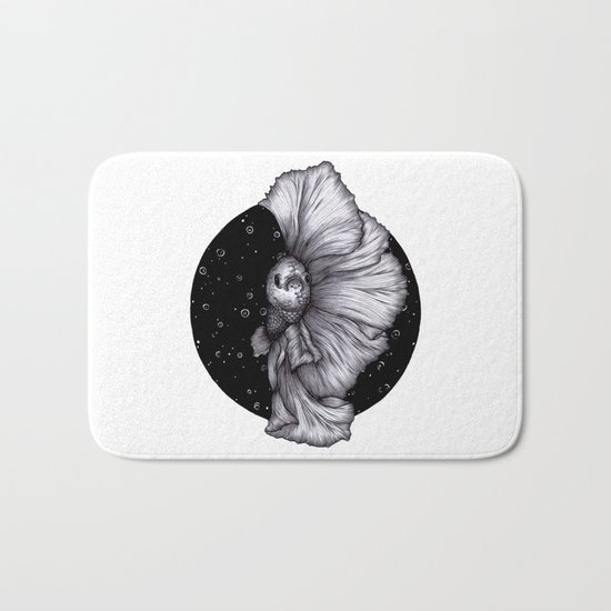 Fins like Fans Bath Mat