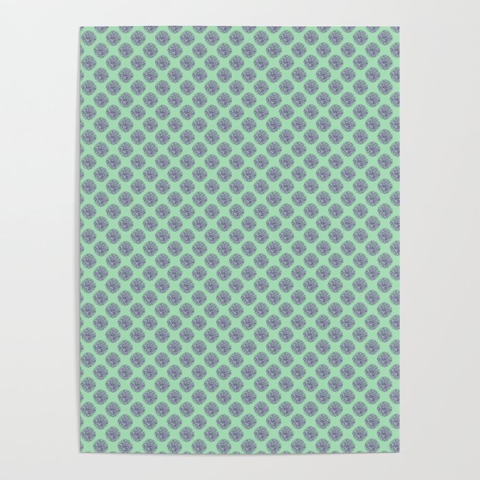 Fuzzy Dots Poster