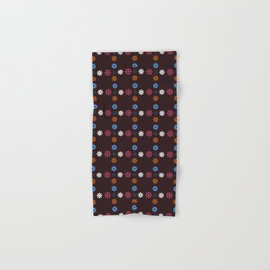 Floral Pattern Hand & Bath Towel