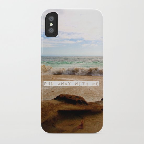 Run Away With Me iPhone Case