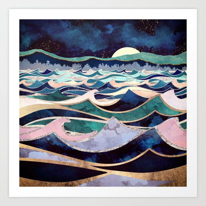 Moonlit Ocean Kunstdrucke Moonlit Ocean Kunstdrucke