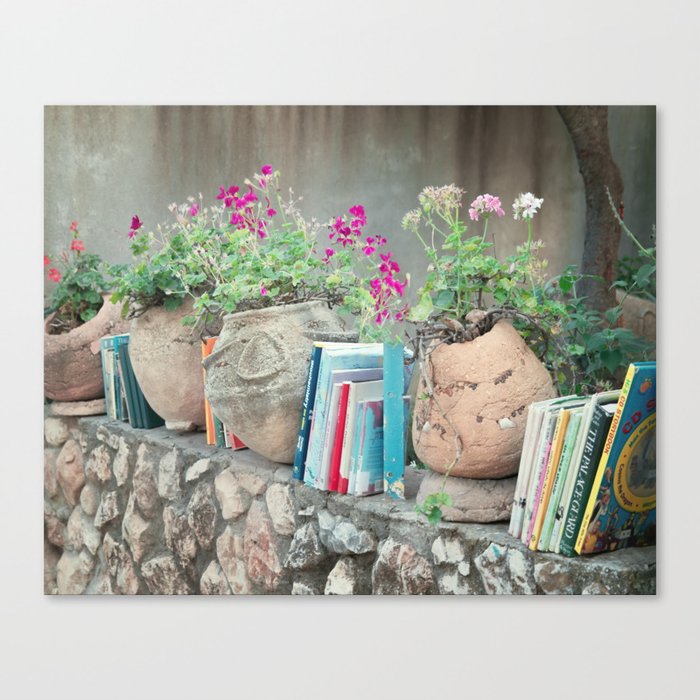 Israel, Rosh Pina. Little Free Library Canvas Print