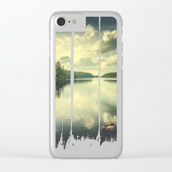 When in doubt Clear iPhone Case