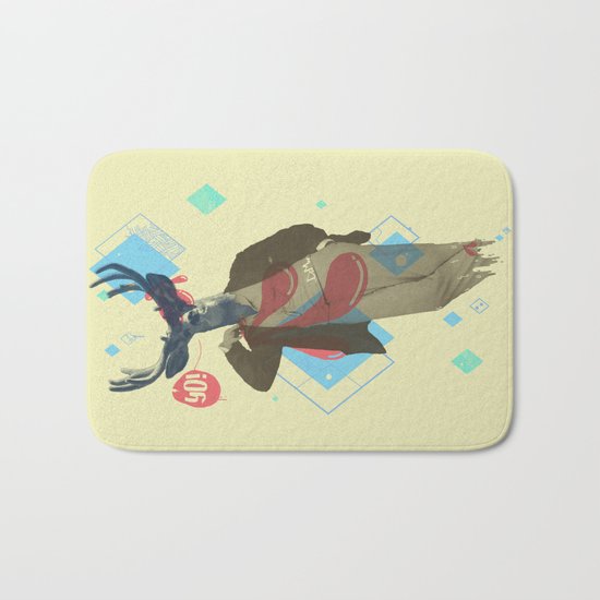 Yo! Deer Man Bath Mat