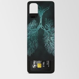 just breathe // the lungs of nature Android Card Case