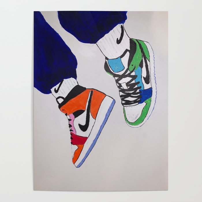 Sneaker Streetwear Poster