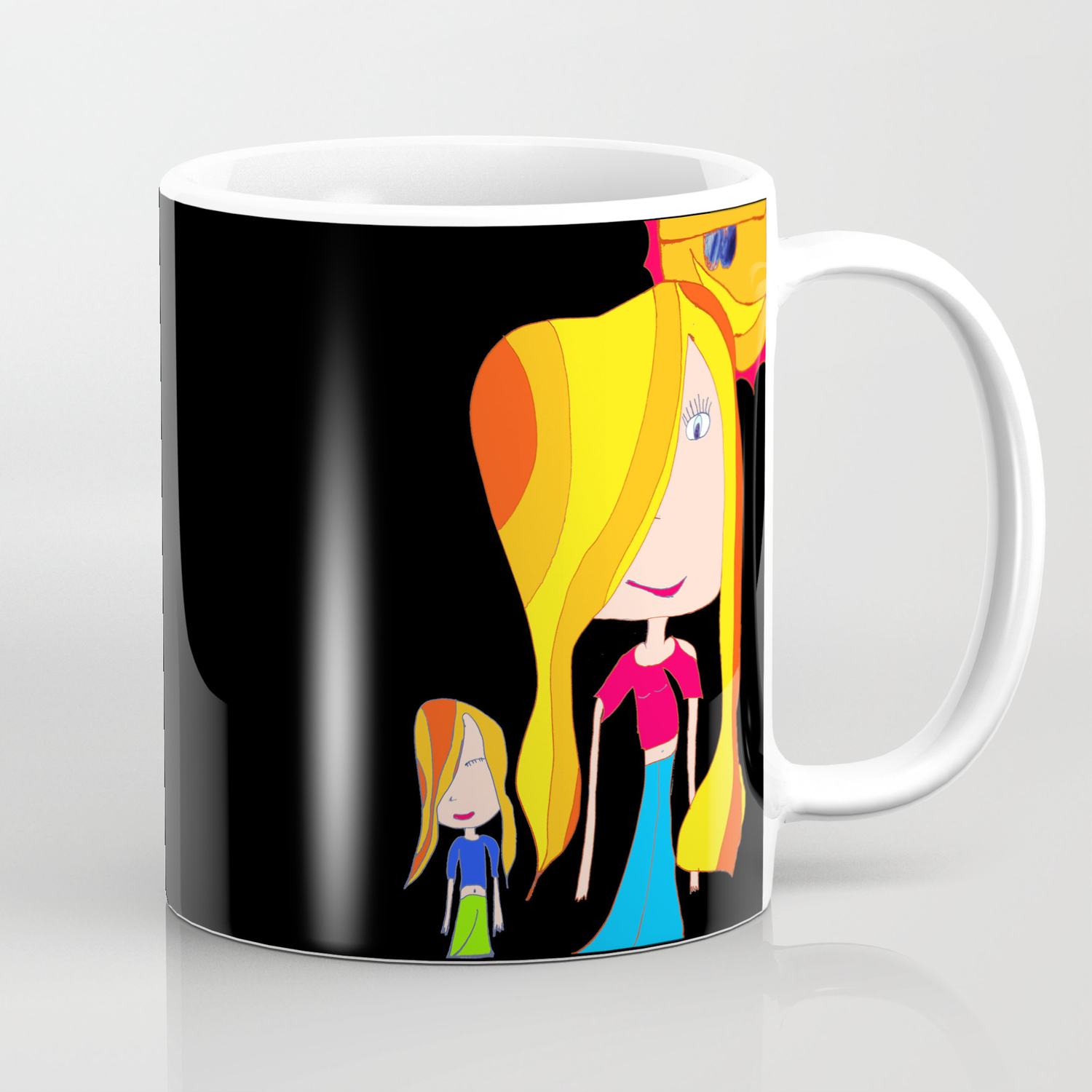 Lets Play Kids Painting Coffee Mug By Azima Society6