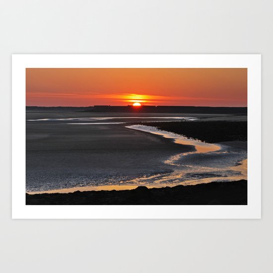 Sunset Art Print