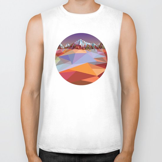 Night Mountains No. 23 Biker Tank
