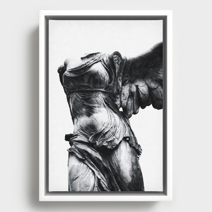 Winged Victory  Framed Canvas