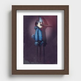 Mordecai from Regular Show Recessed Framed Print