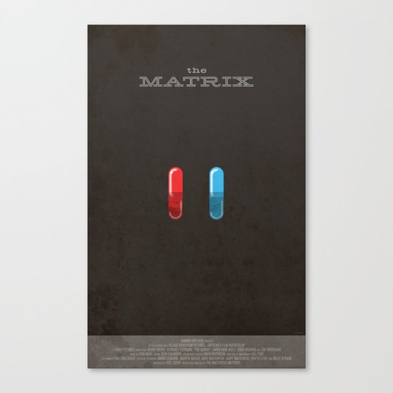 The Matrix Canvas Print