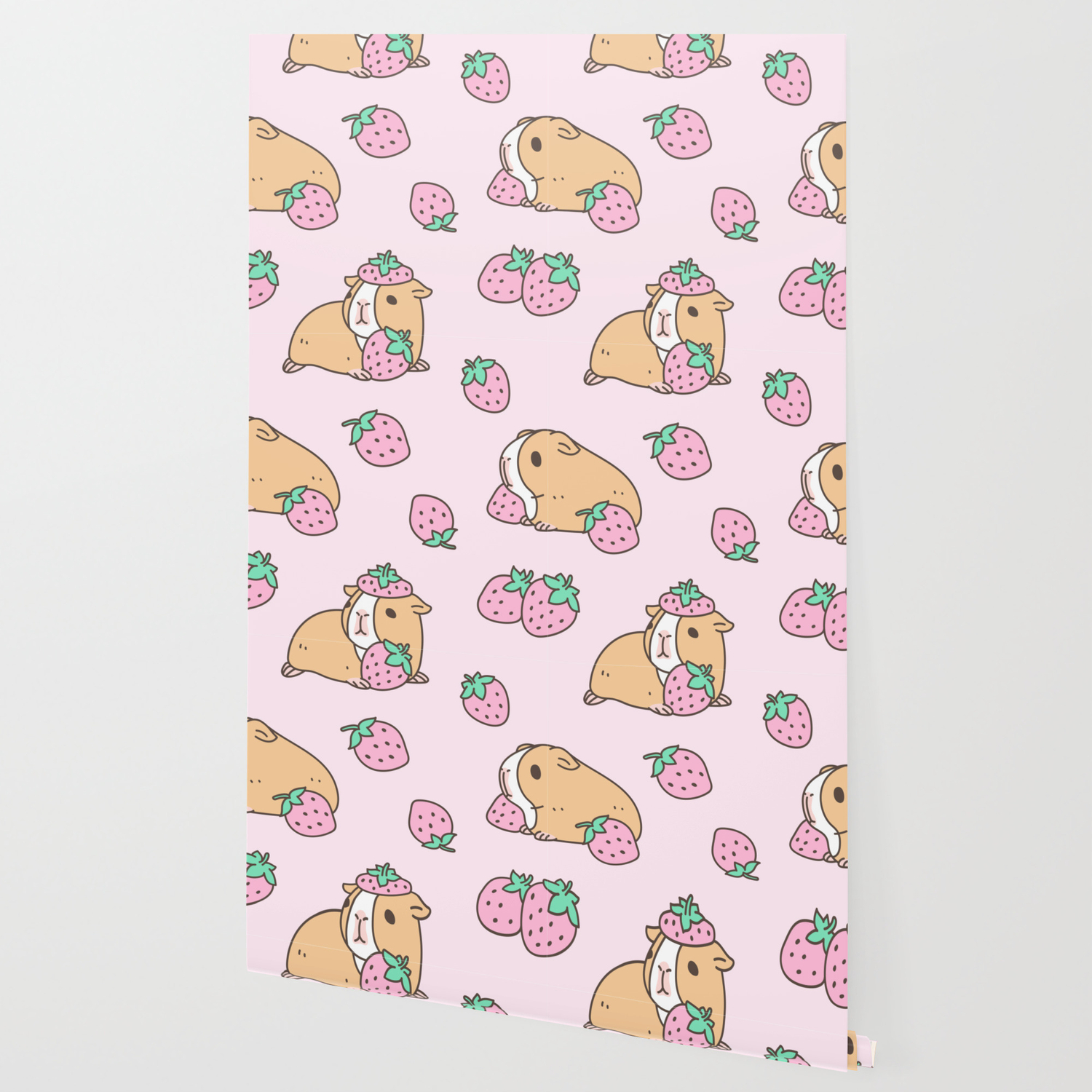 Pink Strawberries And Guinea Pig Pattern Wallpaper By Noristudio Society6 Wallpaper hipster pig wallpaper iphone wallpaper vsco cartoon wallpaper iphone disney phone wallpaper iphone background wallpaper locked wallpaper tumblr wallpaper lock screen backgrounds. pink strawberries and guinea pig pattern wallpaper by noristudio