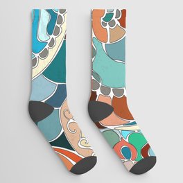 Ethnic Background Socks