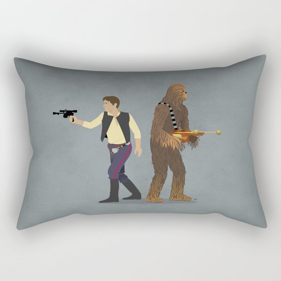Han & Chewie Rectangular Pillow