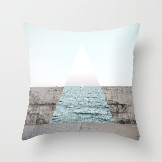 Navigating to the truth Throw Pillow