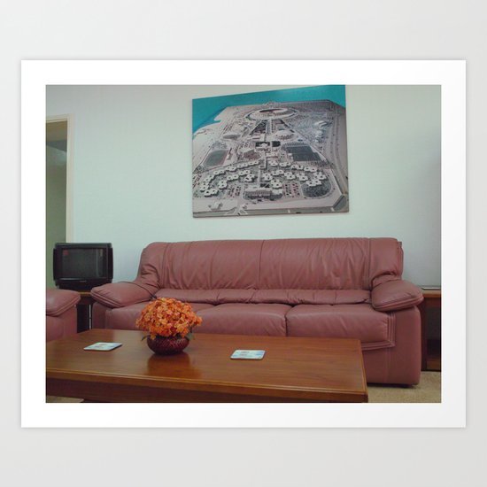 Color composition Art Print