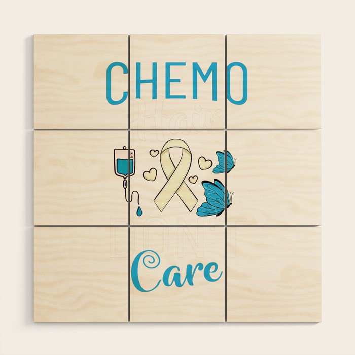 Chemotherapy Pediatric Oncologist Nurse Chemo Wood Wall Art