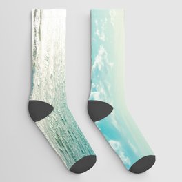 Kamaole Beach Sunset Jewel Socks