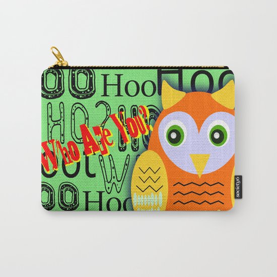 Hoo Are You? Carry-All Pouch