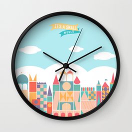 It's a small world Wall Clock