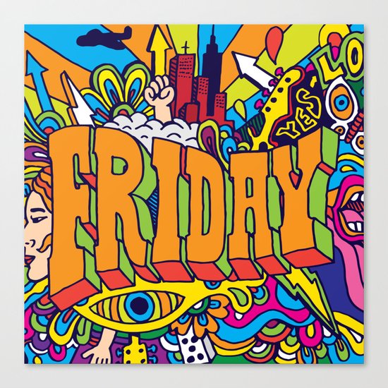 Friday Canvas Print