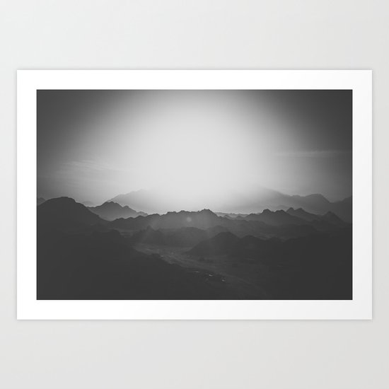 Desert of Hurghada Art Print