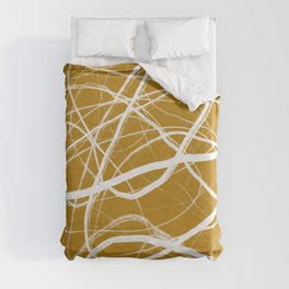 Expressionist Painting. Abstract 39.  Duvet Cover