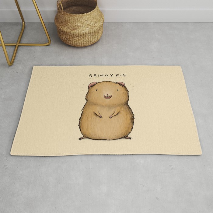 Grinny Pig Rug