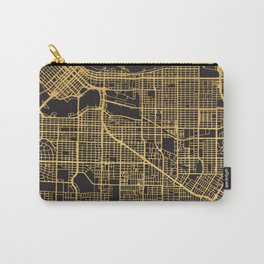 VANCOUVER CANADA GOLD ON BLACK CITY MAP Carry-All Pouch | Citymap, Maps, Vancouvermap, City, Vancouverart, Vancouvercity, Cityart, Vancouver, Canadaart, Gold 