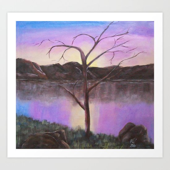 Sunset Art Print