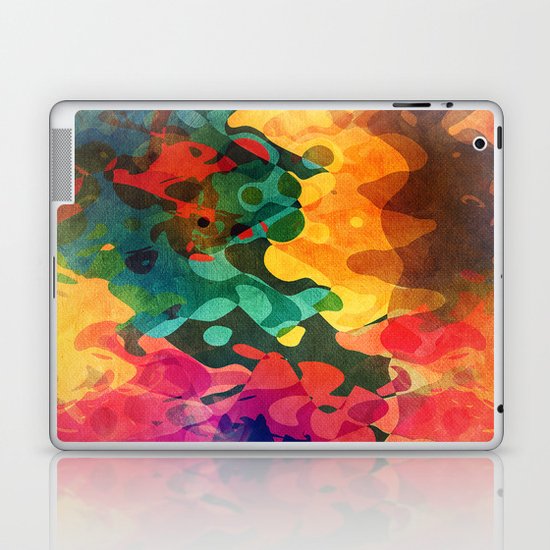 Color y psicodelia Laptop & iPad Skin