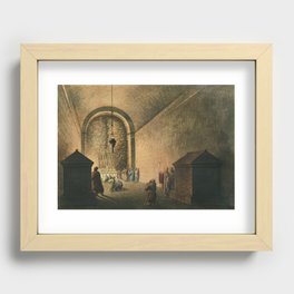 Chapel of Mount Calvary from Views in the Ottoman Dominions, in Europe, in Asia, and some of the Med Recessed Framed Print