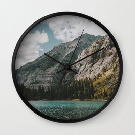 Rocky Mountains Wall Clock