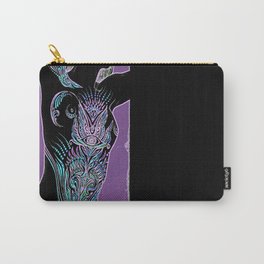Purple Dream Carry-All Pouch | Illustration, Graphic Design, Pop Art, People 