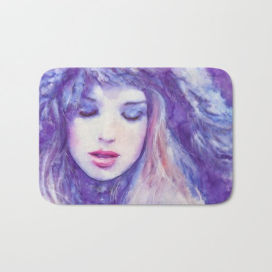 Song to the skies Bath Mat