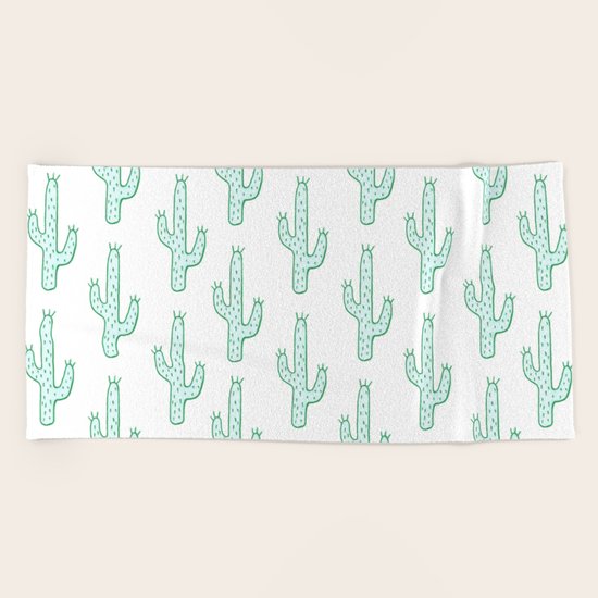 Cactus Beach Towel