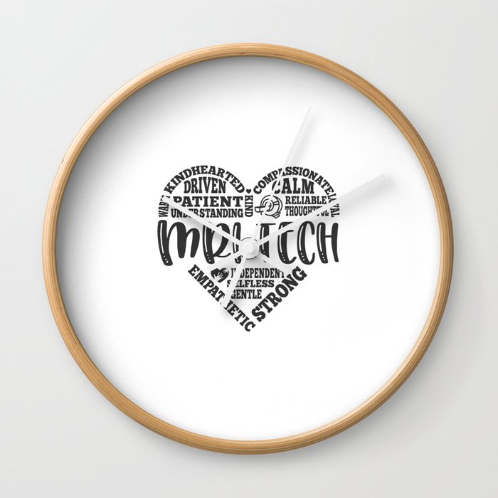 MRI tech, mri technologist, ct scan Wall Clock