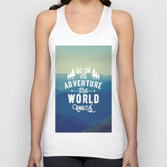 Adventure Quote Unisex Tank Top
