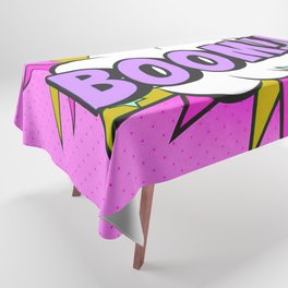 BOOM!! Pop Art 3 Tablecloth