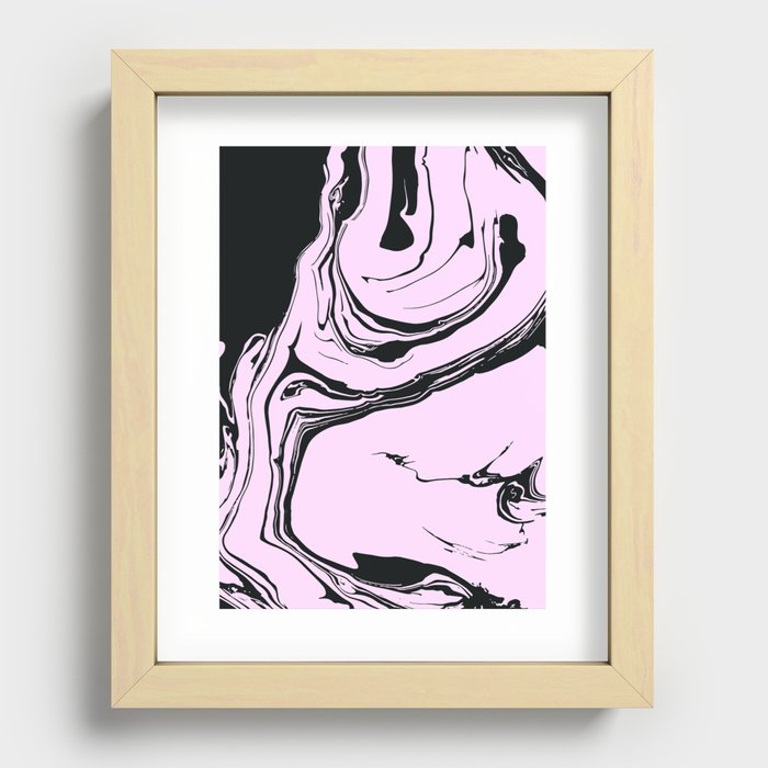 Beatiful Pattern Design Recessed Framed Print