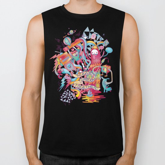 Together We're Awesome! Biker Tank