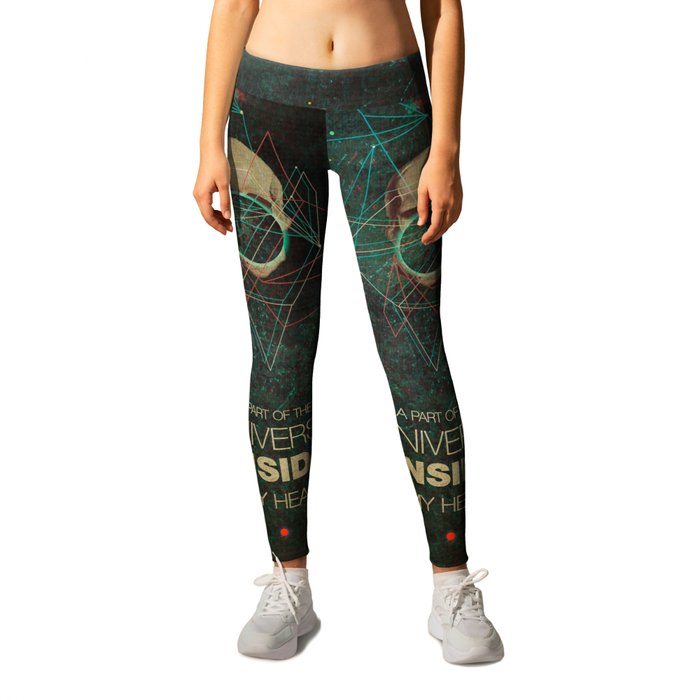 A Part Of The Universe Inside My Head Leggings