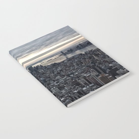 New York skyline x Notebook