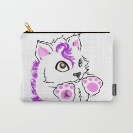 Snowfox - pink Carry-All Pouch