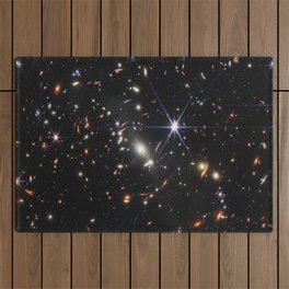 Galaxies of the Universe Webb's First Deep Field (NIRCam Image)  Outdoor Rug