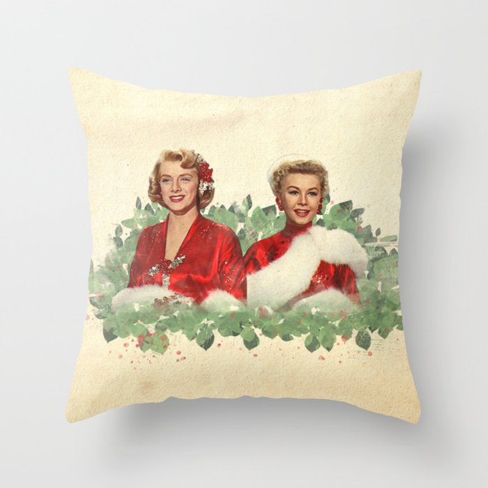 White christmas throw pillows cheap