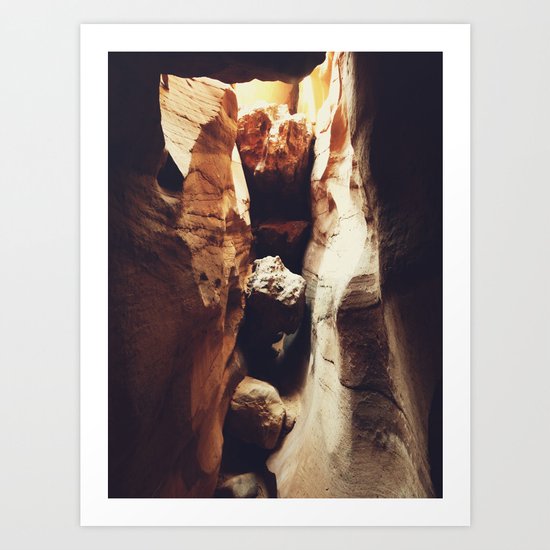 Aron Ralston's Accident Location Art Print